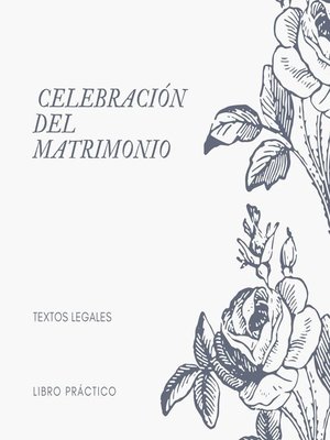 cover image of CELEBRACIÓN DEL MATRIMONIO